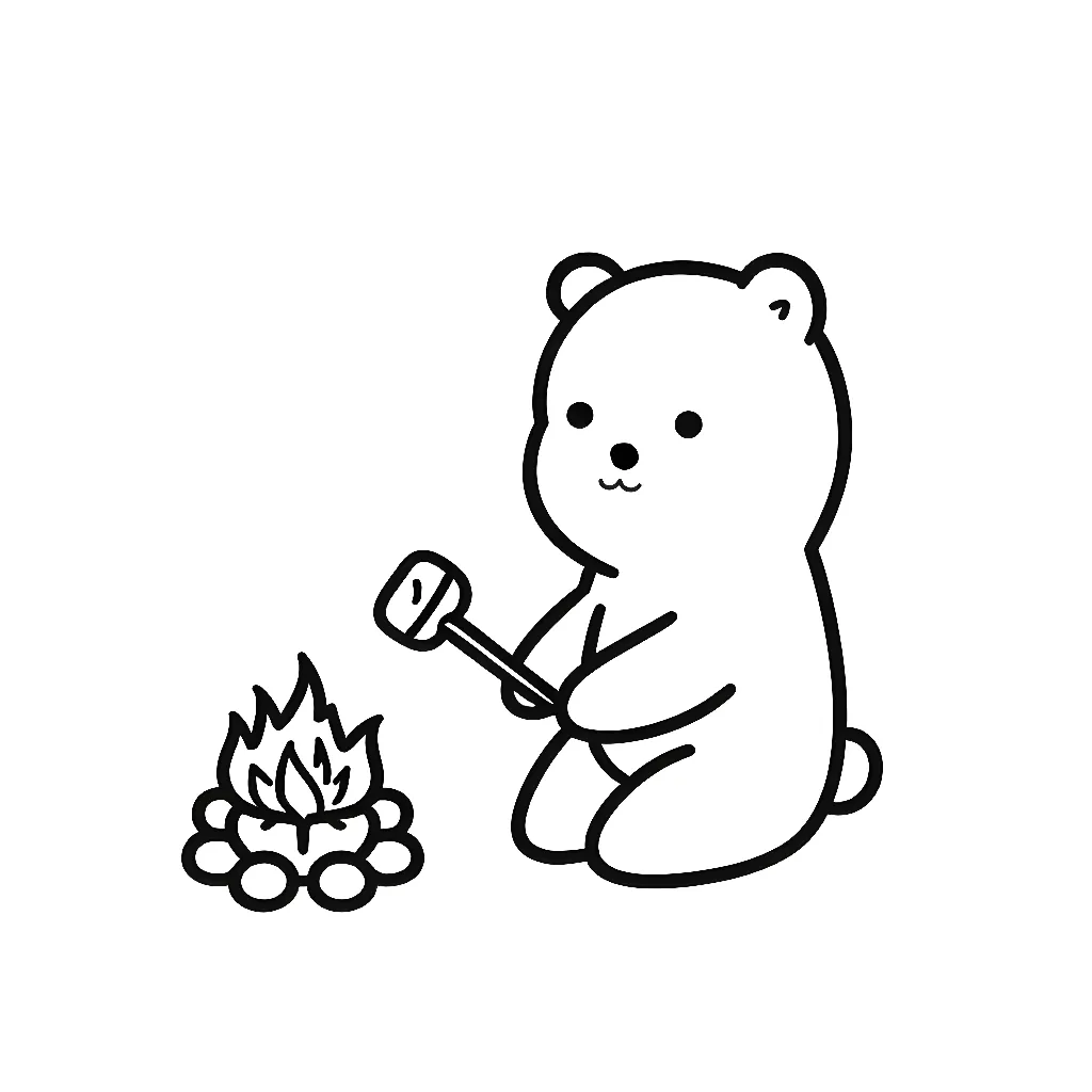 Cute Bear Drawing: 11 Adorable Fall Scenes to Create Today